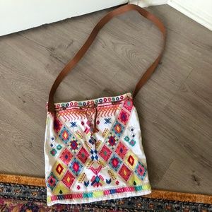 Johnny Was Embroidered Crossbody